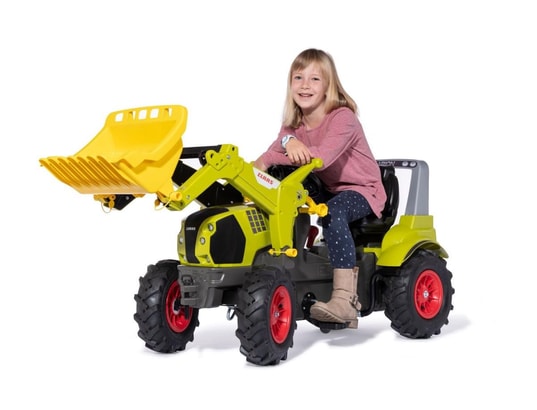 ROLLY TOYS - Véhicule à pédales Rolly tracteur farmtrac prem. Ii claas arion 660
