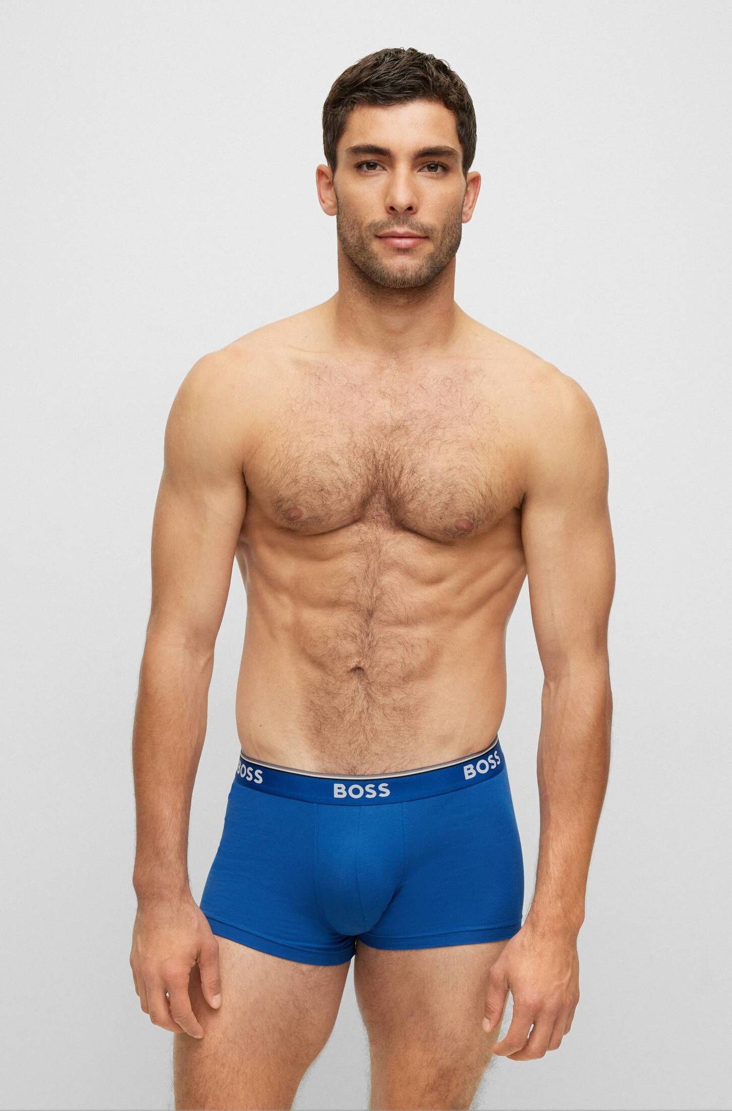 BOSS| Herren Boxershorts TRUNK 3 P POWER 3er-Pack