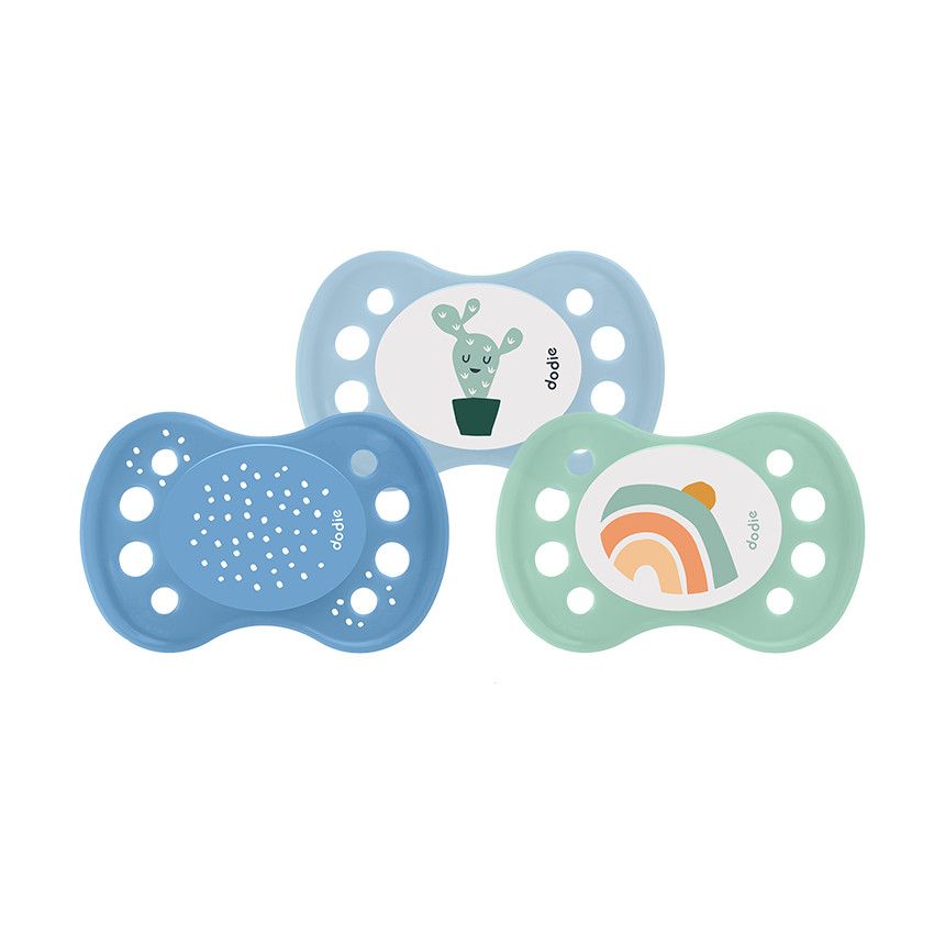 Sucette anatomique en silicone 0-6M - Modèle aléatoire - Ecru