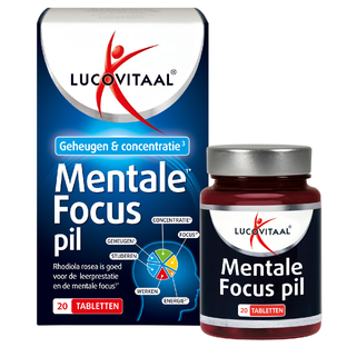Lucovitaal Mentale Focus Pil Tabletten 20TB
