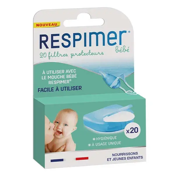 Refil para aspirador nasal Respimer Baby - 20 unidades