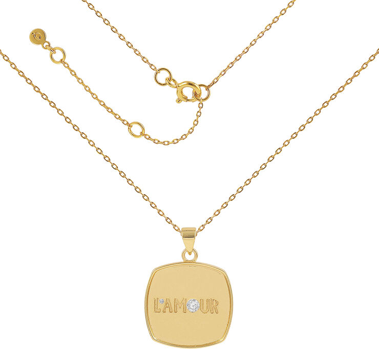 Hultquist L'amour chunky halskæde Guld