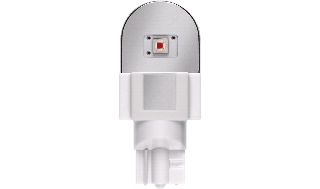 Pæresæt LED Retrofit W16W Rød Osram