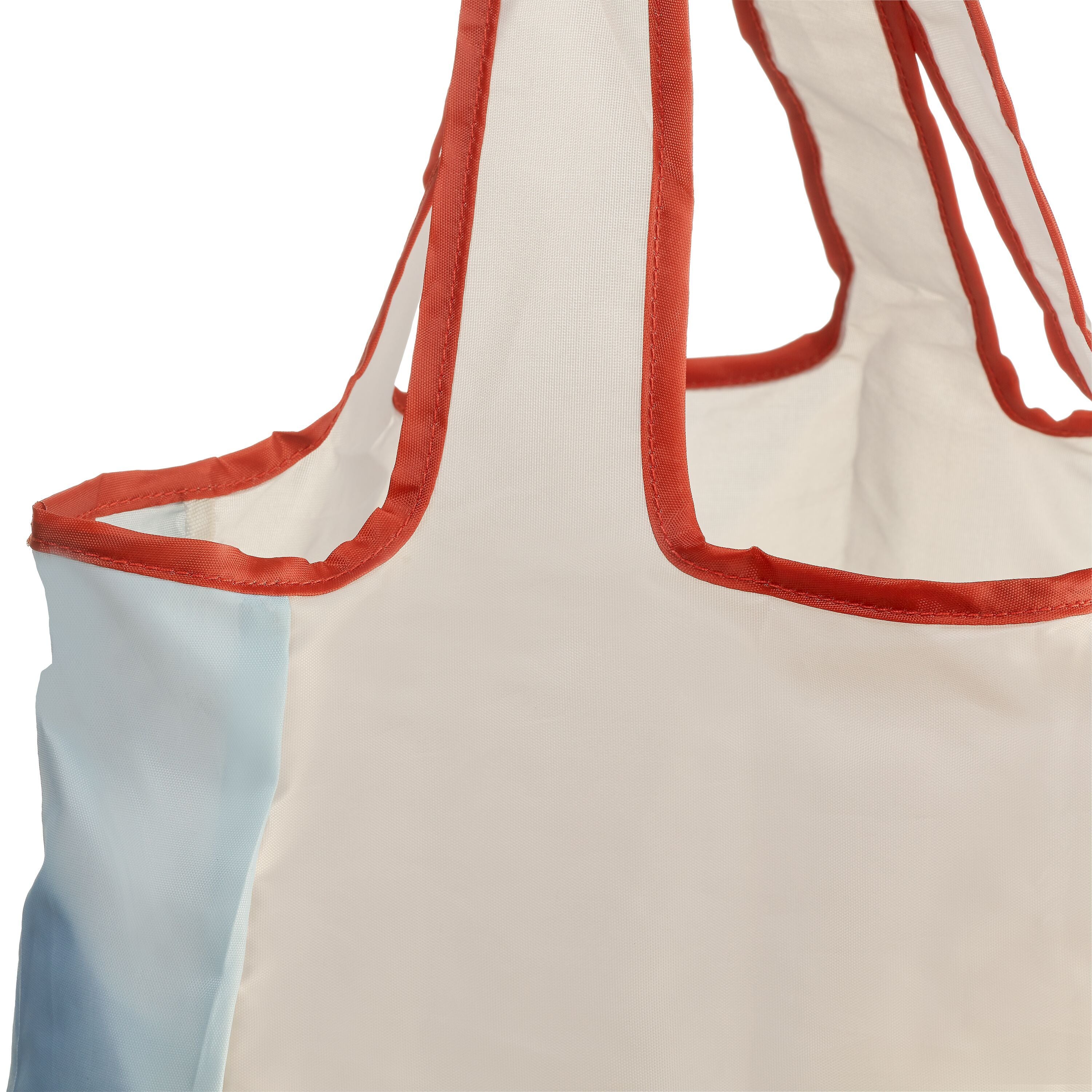 BALENO Einkaufstasche - Beige, Hellblau / B: 40.5 cm x T: 12.0 cm x H: 49.5 cm