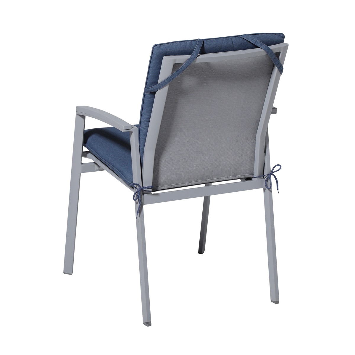Madison Panama safier blue Stapelstoelkussen - Set van 4