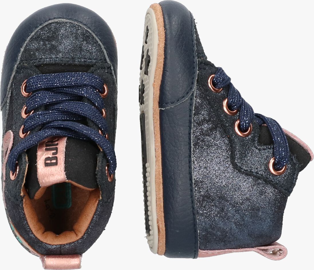 BUNNIESJR blauwe bunniesjr lage sneakers zilke zacht