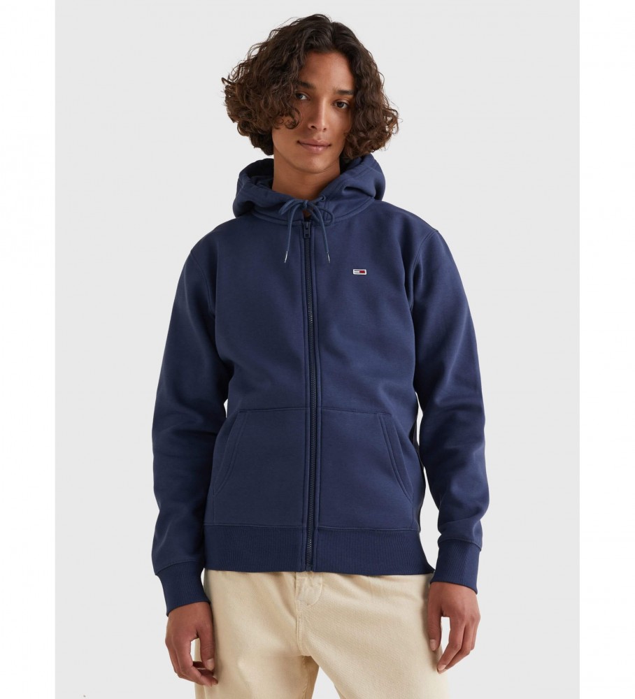 Moletom Tommy Jeans azul-marinho com capuz