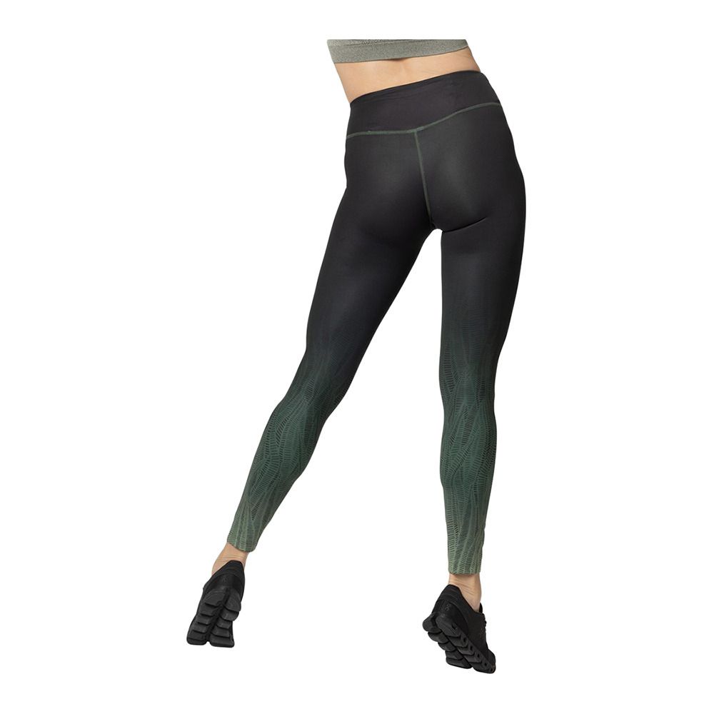 Odlo ZEROWEIGHT PRINT - Collant Femme loden frost