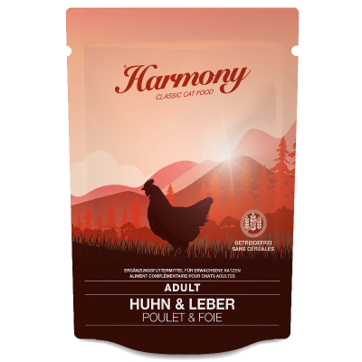 Harmony Cat Adult Huhn & Leber 12x80g