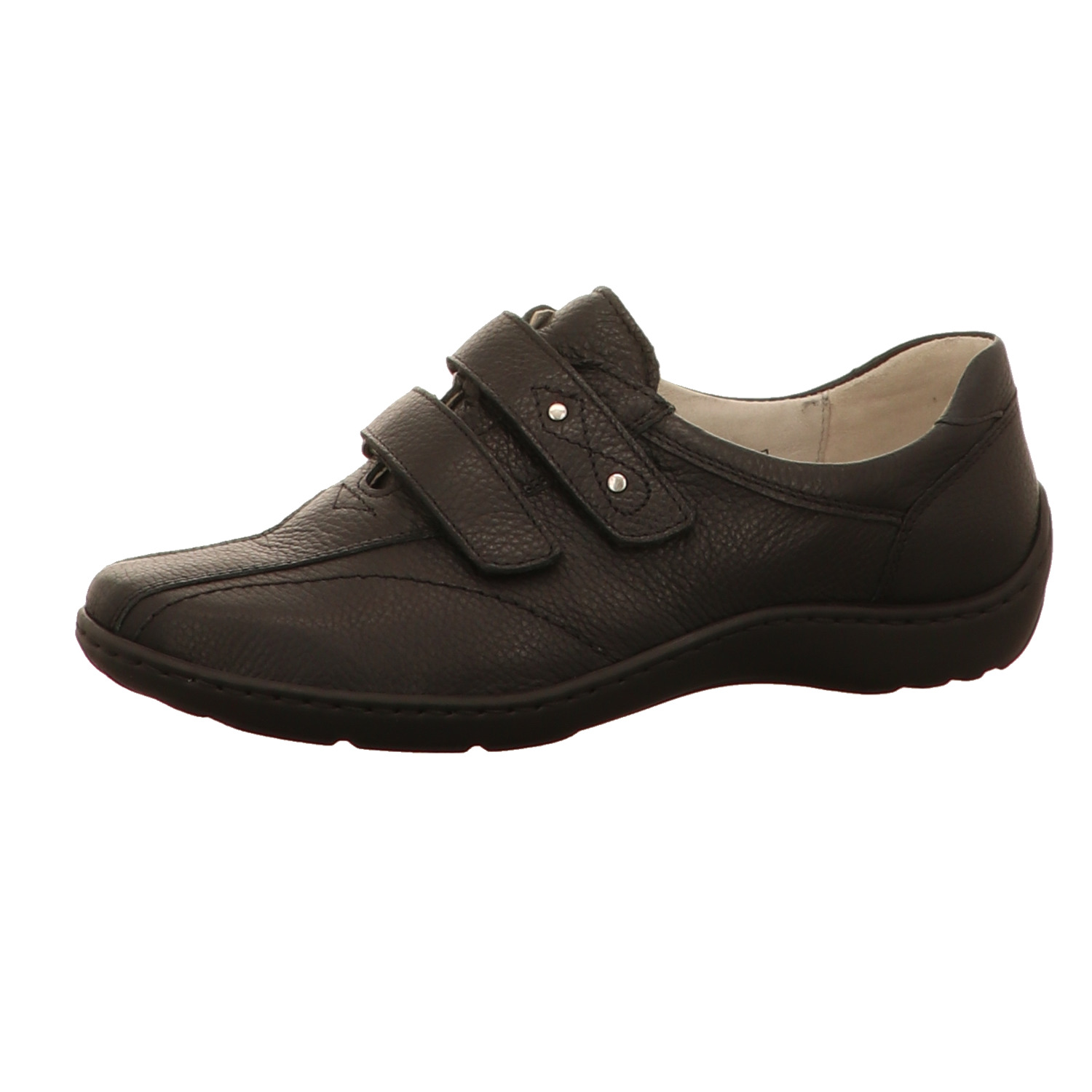 Waldläufer Halbschuh schwarz schwarz