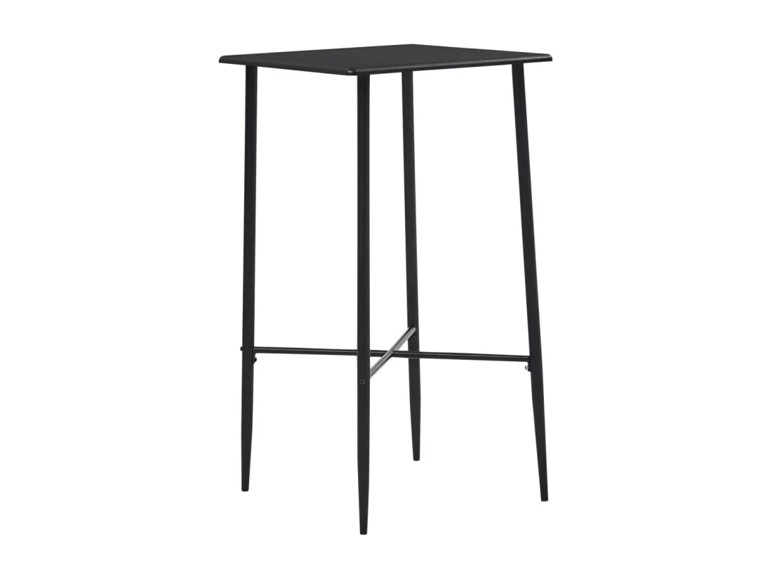 Ensemble de bar 3 pcs Plastique Noir