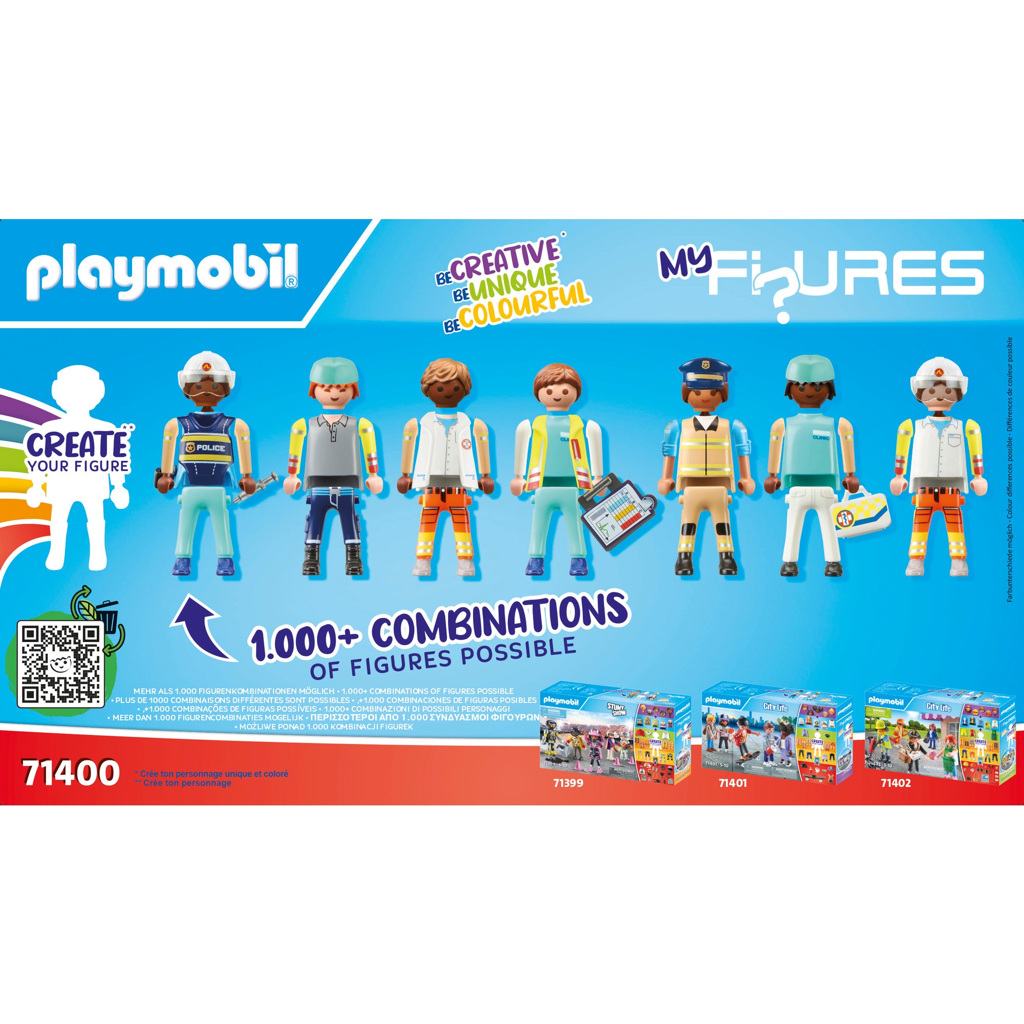 PLAYMOBIL Konstruktionsspielzeug My Figures: Rescue