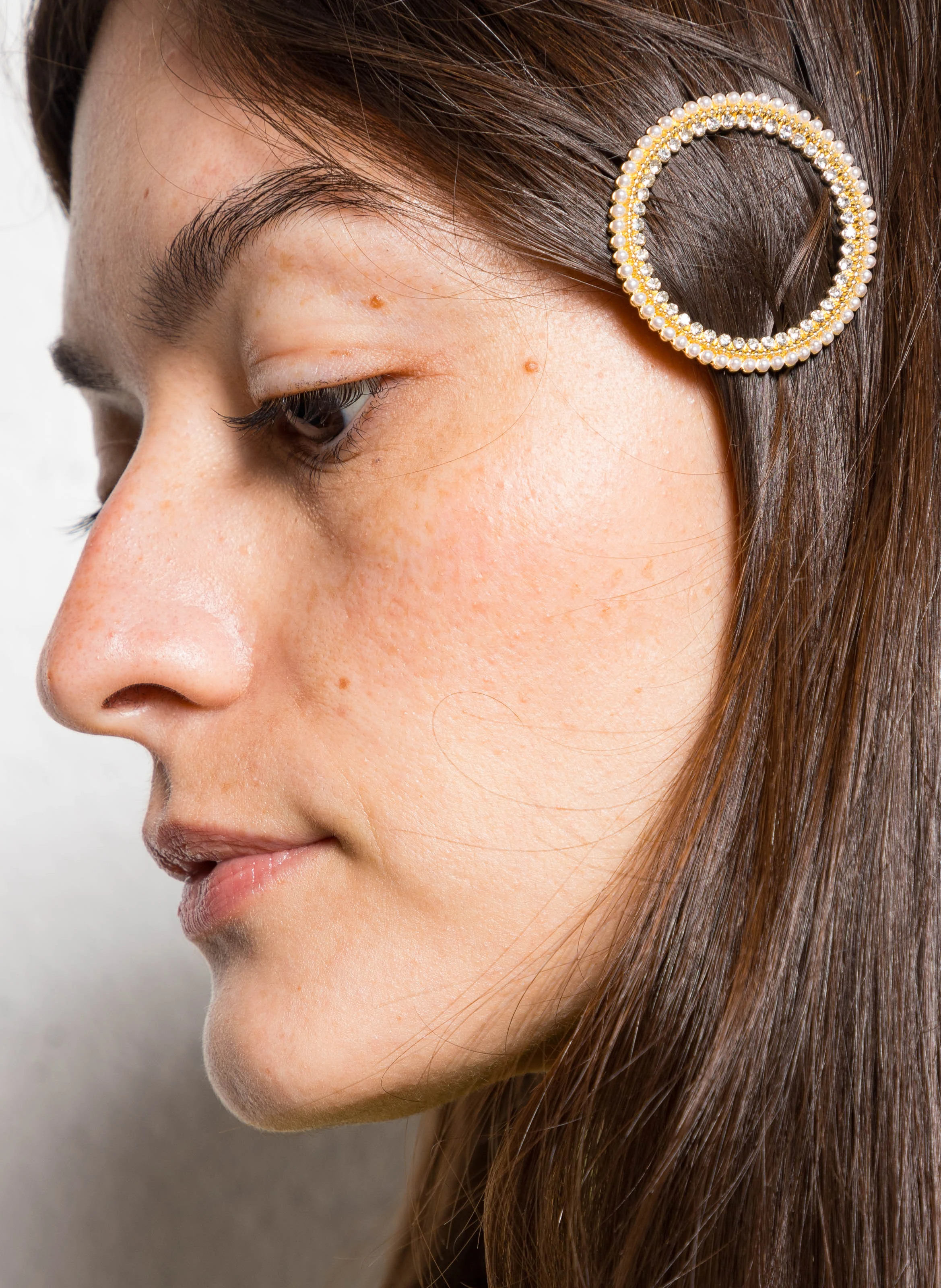 Barrette pour cheveux| Doré