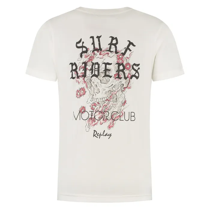 Replay Surf Riders Motorclub Shirt Heren
