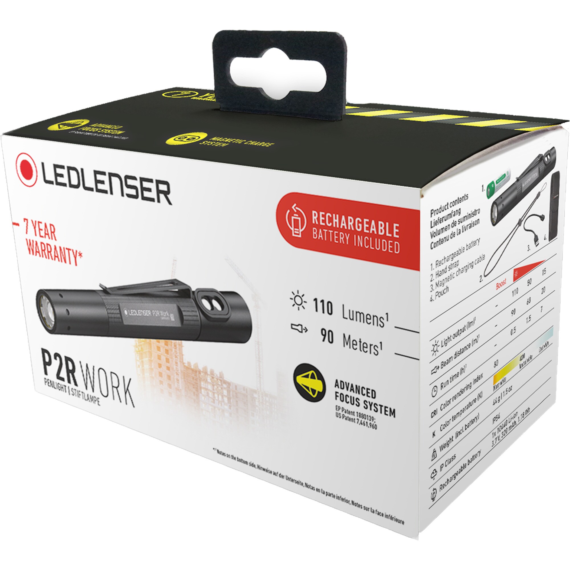 Ledlenser Taschenlampe P2R Work