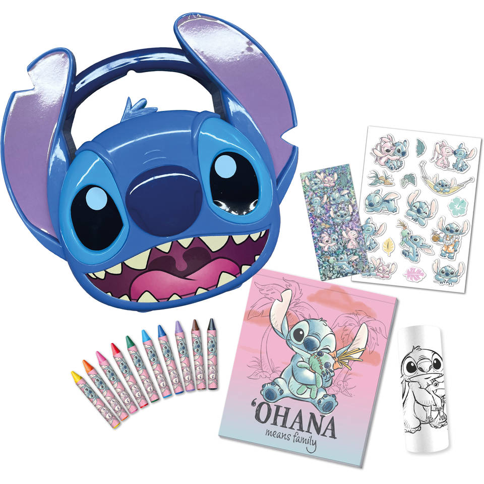 Disney Stitch 3D teken- en kleurset 15-delig