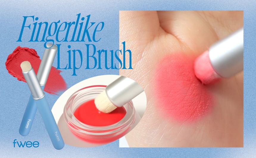 fwee - Vingervormige lippenborstel - 2 soorten