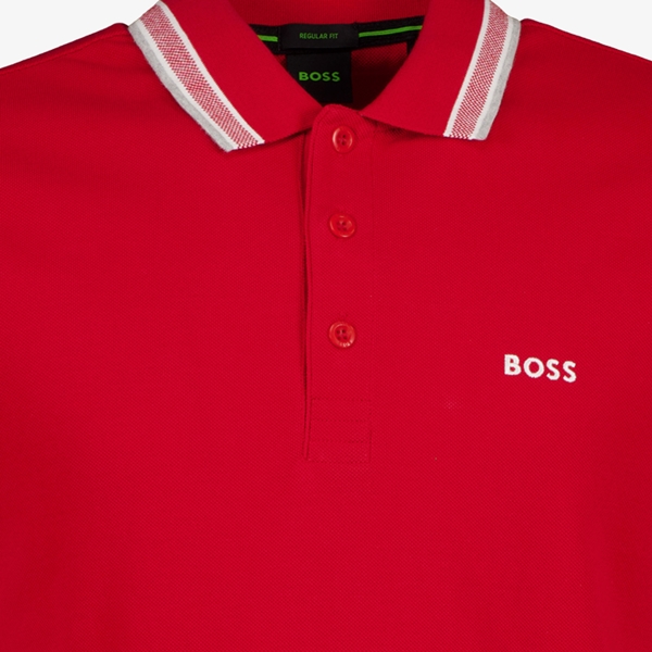 Hugo Boss heren polo rood