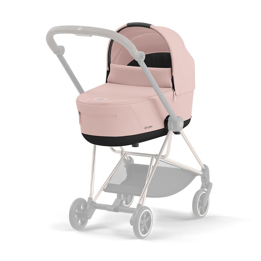 Nacelle Lux Carry Cot pour poussette Mios 3 peach pink - Ecru