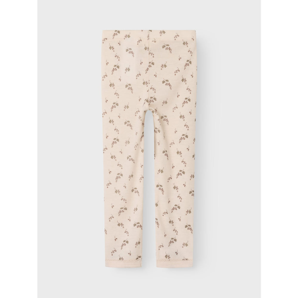 Køb Lil'Atelier Morganite Berry Nmfnoel Nia Uld Slim Leggings Lil