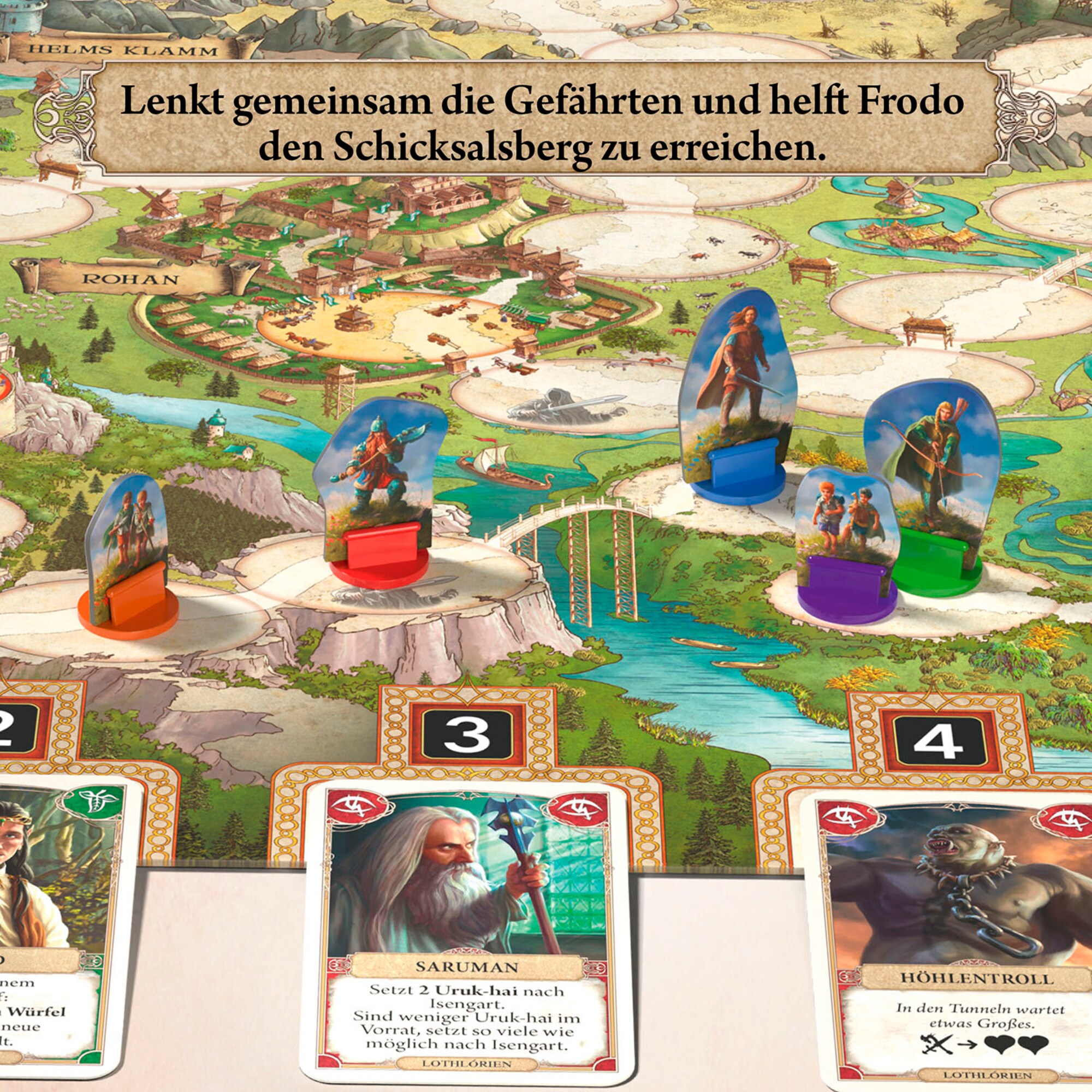 Kosmos Brettspiel Der Herr der Ringe - Gemeinsam zum Schicksalsberg