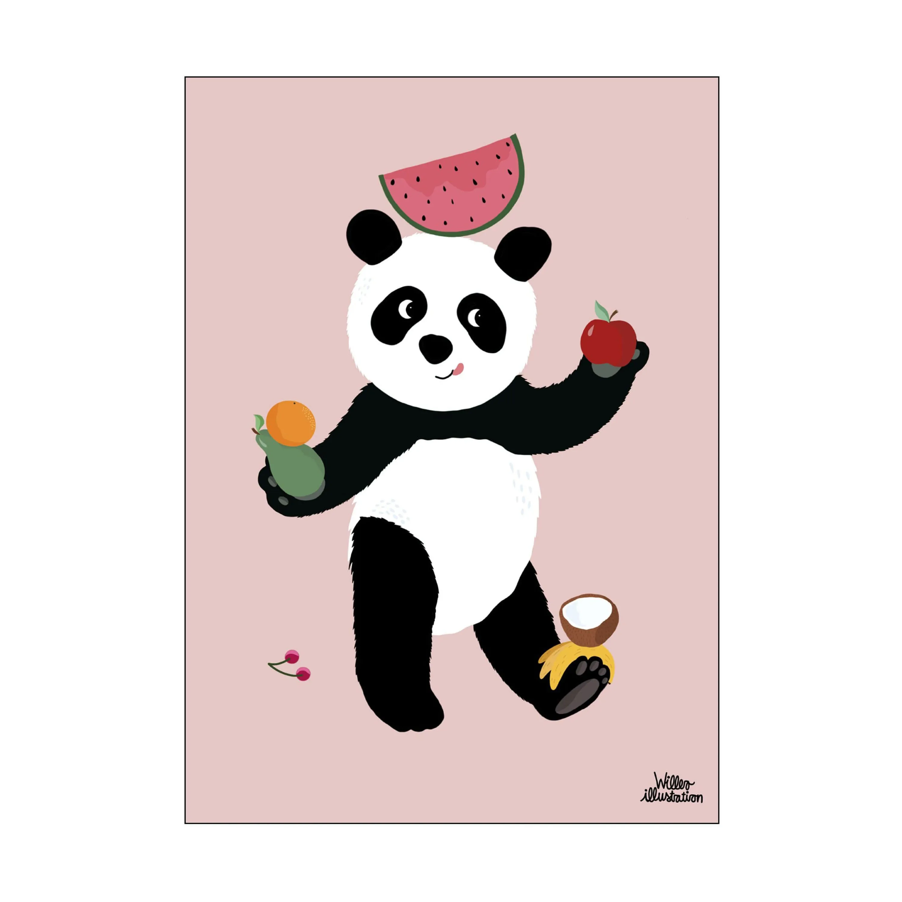 Poster&Frame Plakat - Finding Fruits