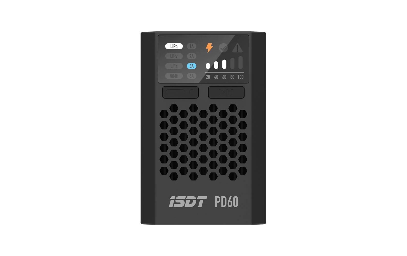 USB-Ladegerät PD60 60W 1-4S, XT60USB-C Modellbau-Ladegerät für 1-4S LiPo Akkus
