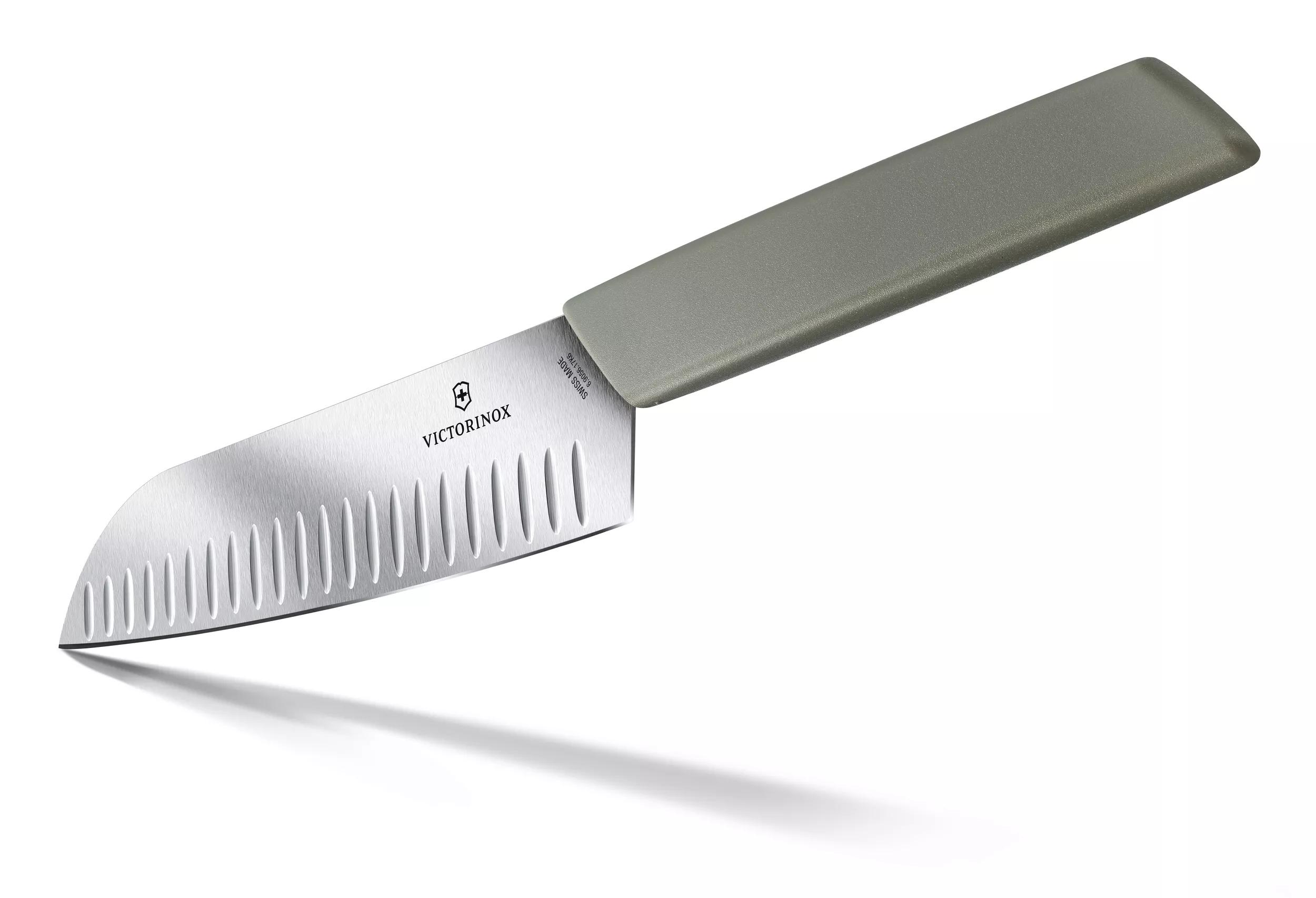 Swiss Modern Santokumesser-olive-green