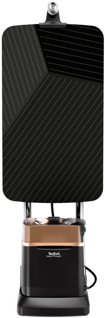 TEFAL QT2020 IXEO POWER ALL-IN-ONE Défroisseur vapeur avec planche intelligente intégrée à 3 positions Désinfectant et repassage, Technologie vapeur haute pression, pression de vapeur 5,8 bar, 2170 W,