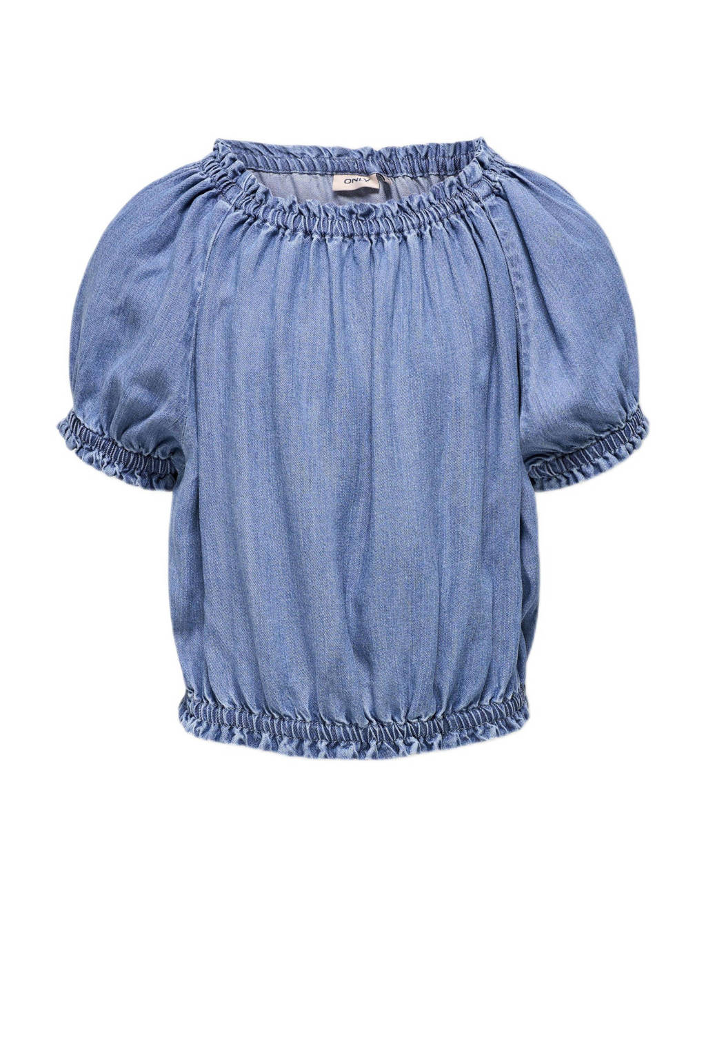 ONLY top KOGYOSHI medium blue denim