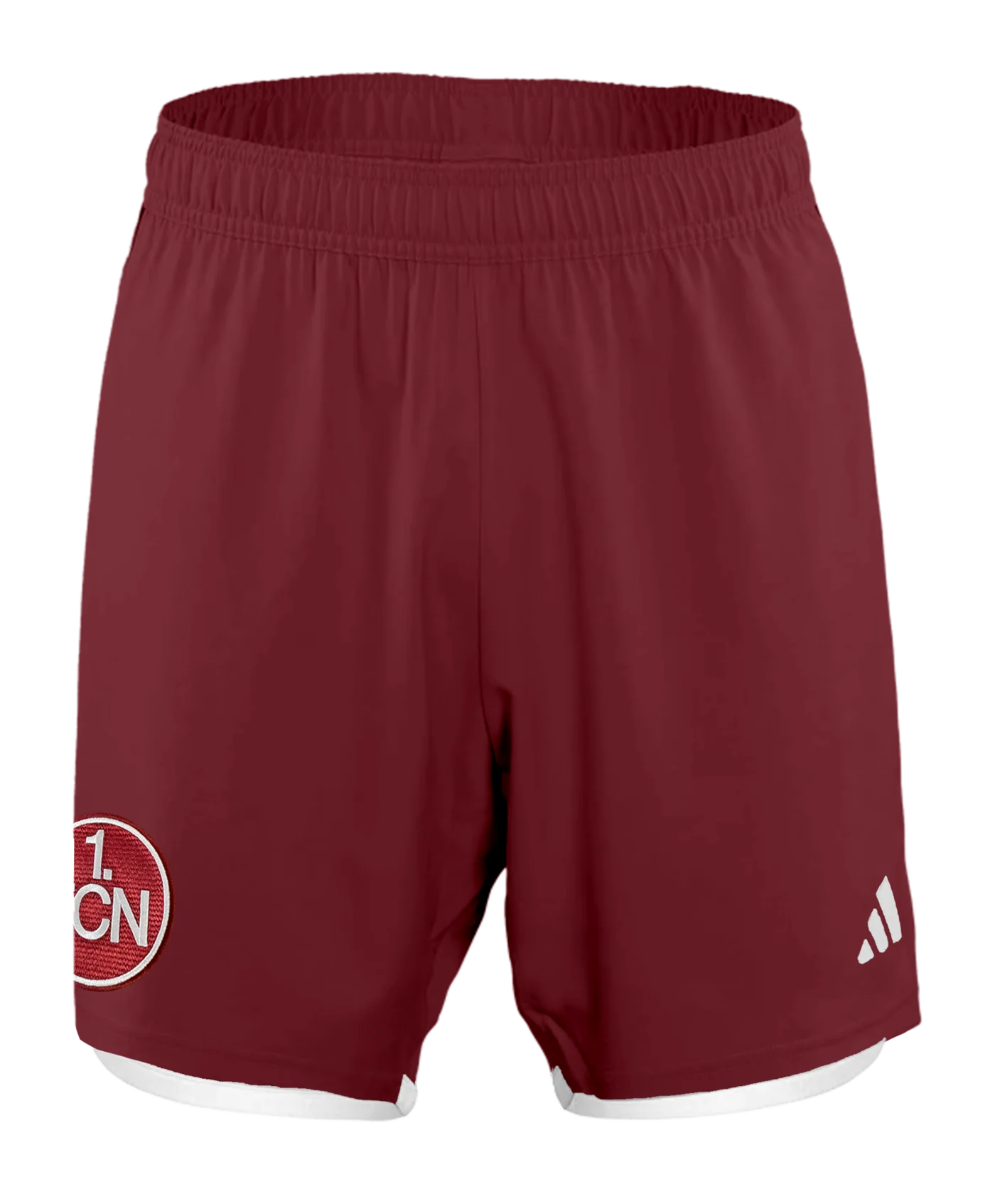 adidas 1. FC Nürnberg Short Home Alternativ 2023/2024 Kids Dunkelrot