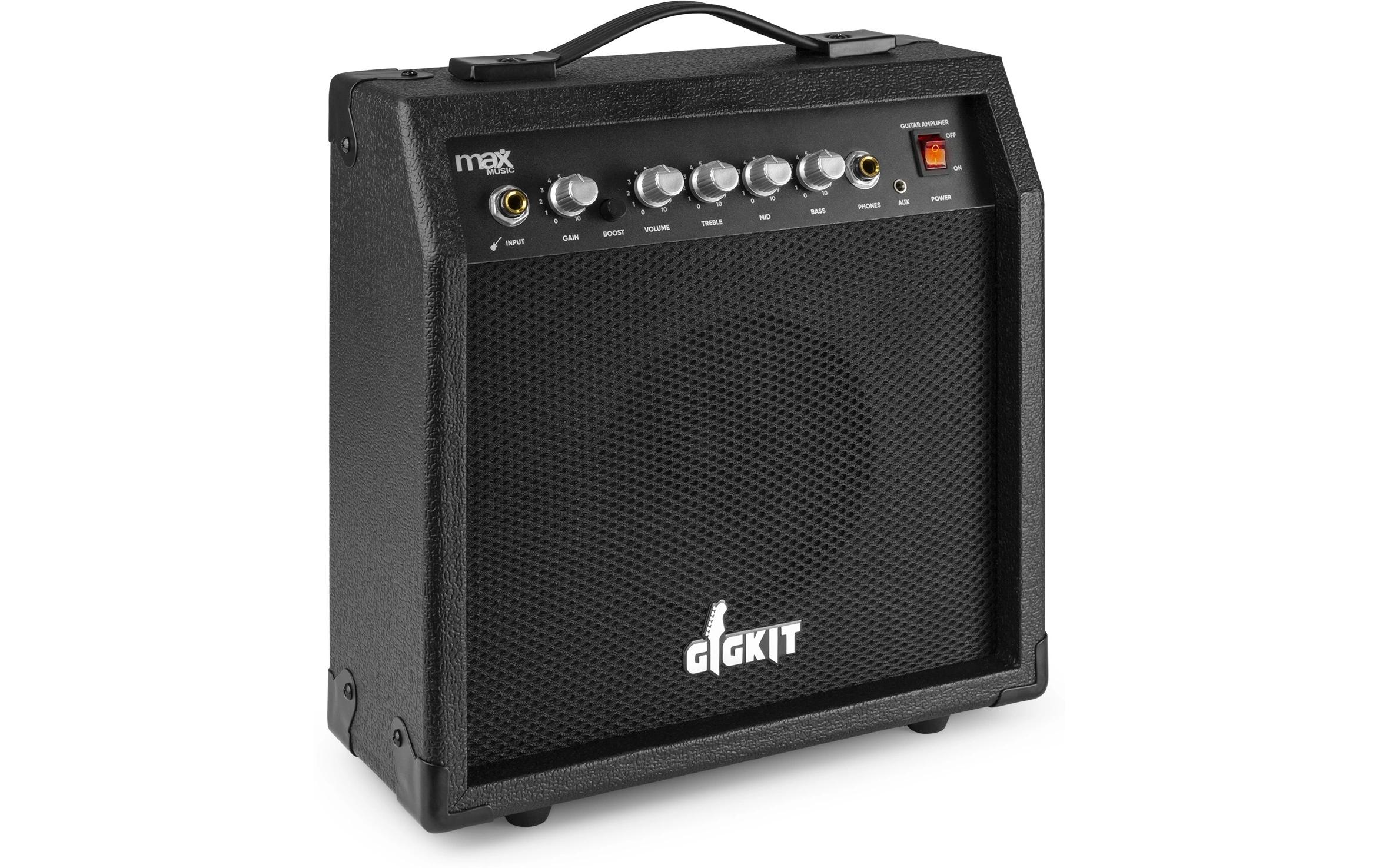 Combo GIGKit Verstärker 40WGIGKit Verstärker mit 40W und Bass-, Mittel- und Höhenregler