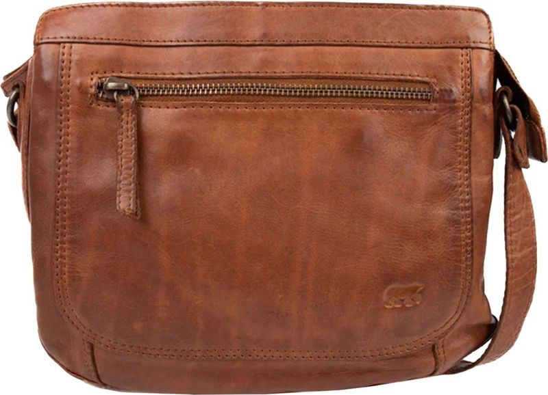 Bear Design - Miley - Crossbodytas - Cognac - Leer