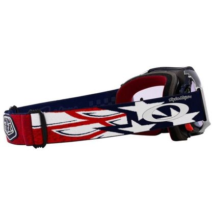 Masque cross Oakley AIRBRAKE MX TLD RED WHITE BLUE WINGS 2024 - Blanc / Noir