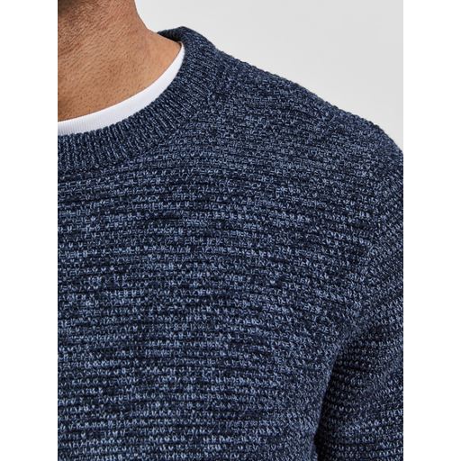Selected Homme Vince Bubble Striktrøje, Dark Sapphire, L