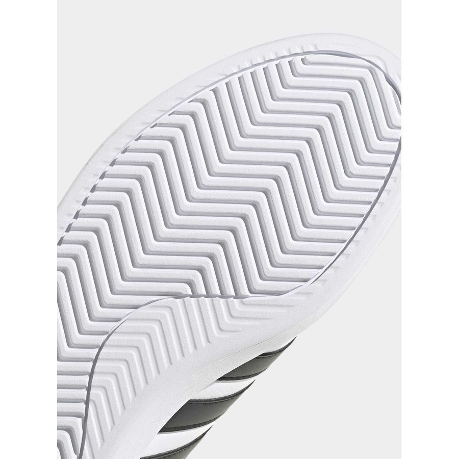 adidas Chaussures Court Cloudfoam Comfort - Blanc/Noir