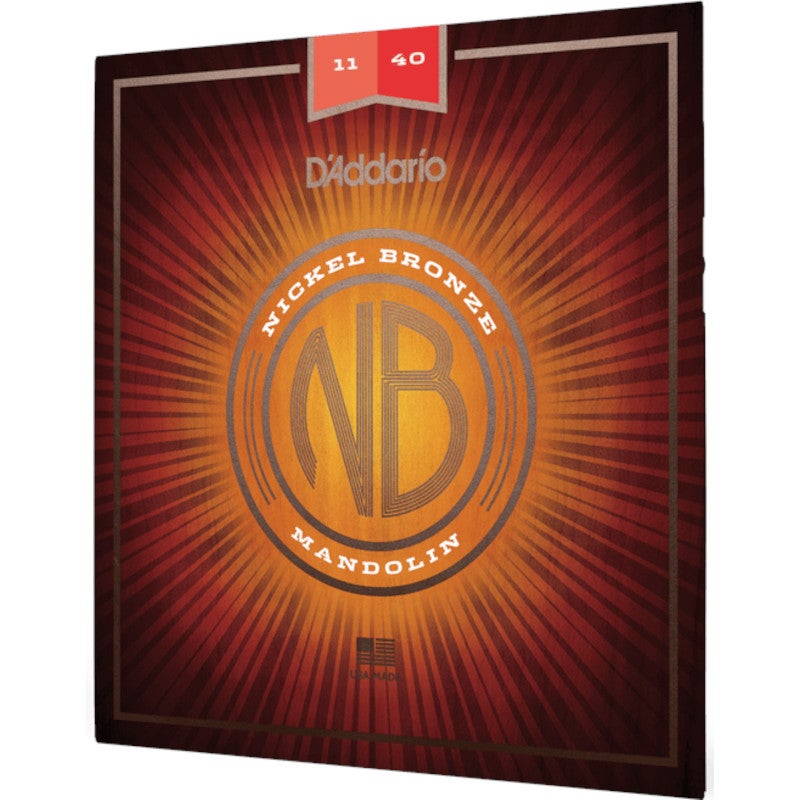D'Addario NBM1140 Nickel Bronze Medium 11-40 snaren voor mandoline
