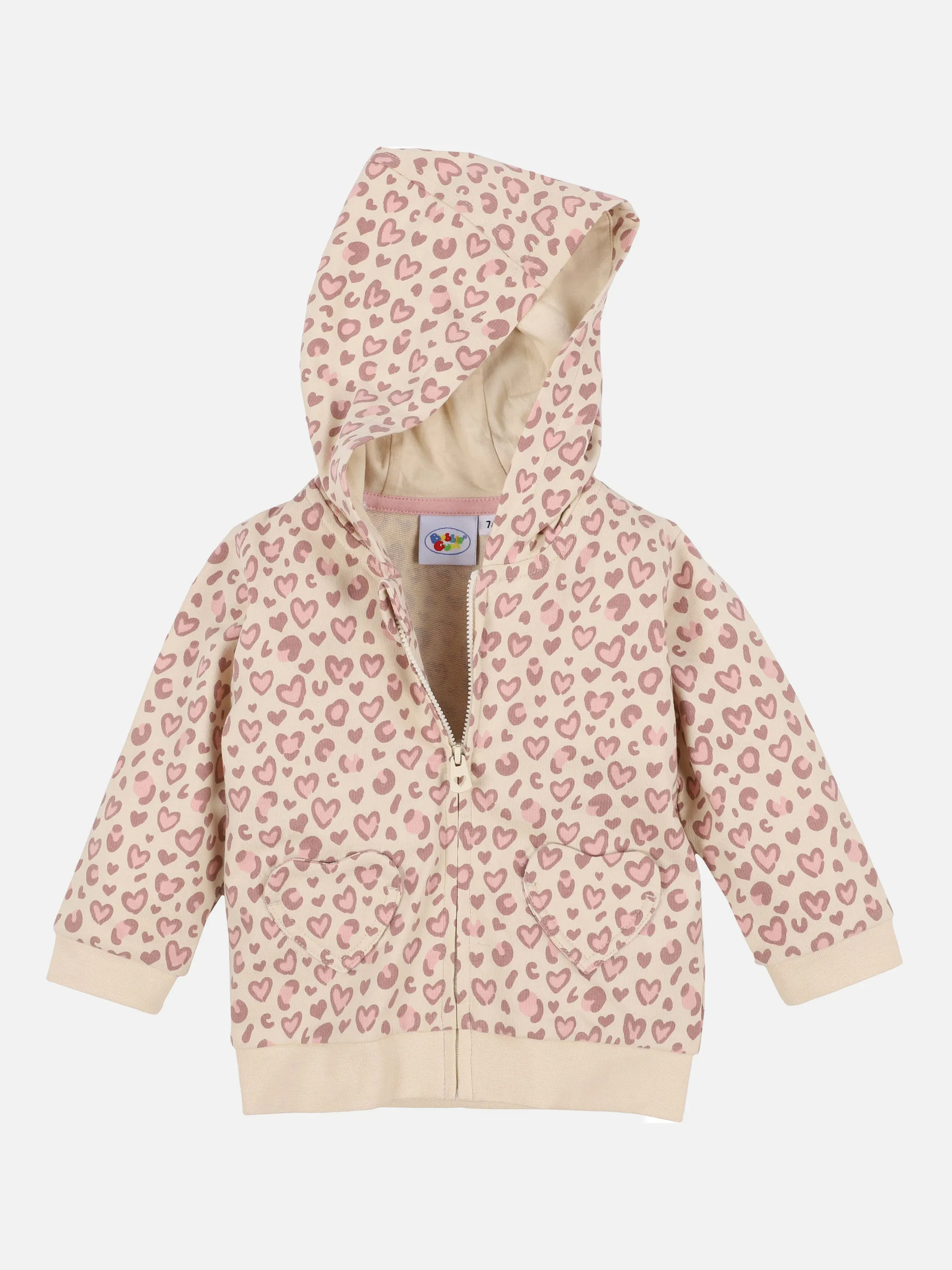 Baby Kapuzenjacke mit Alloverprint