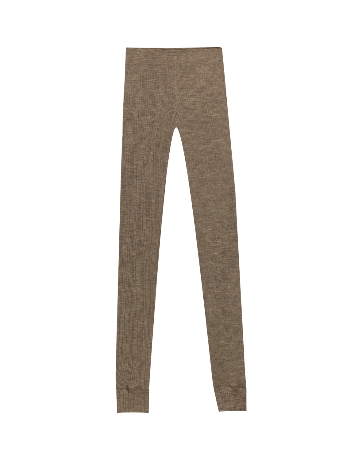 Legging van merinowol voor dames in Zwart