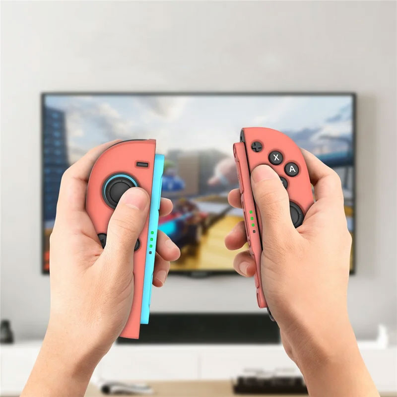 (1 Paar) Silikon Case Schutzhülle für Nintendo Switch 2 Joy-Con Controller Cover - Schwarz