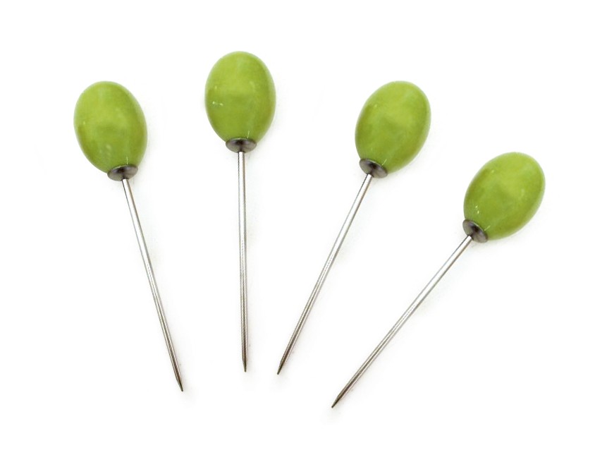 Pieker 'Becco', grün, T 8,5 cm, B 2 cm, H 2 cm zu 1,00