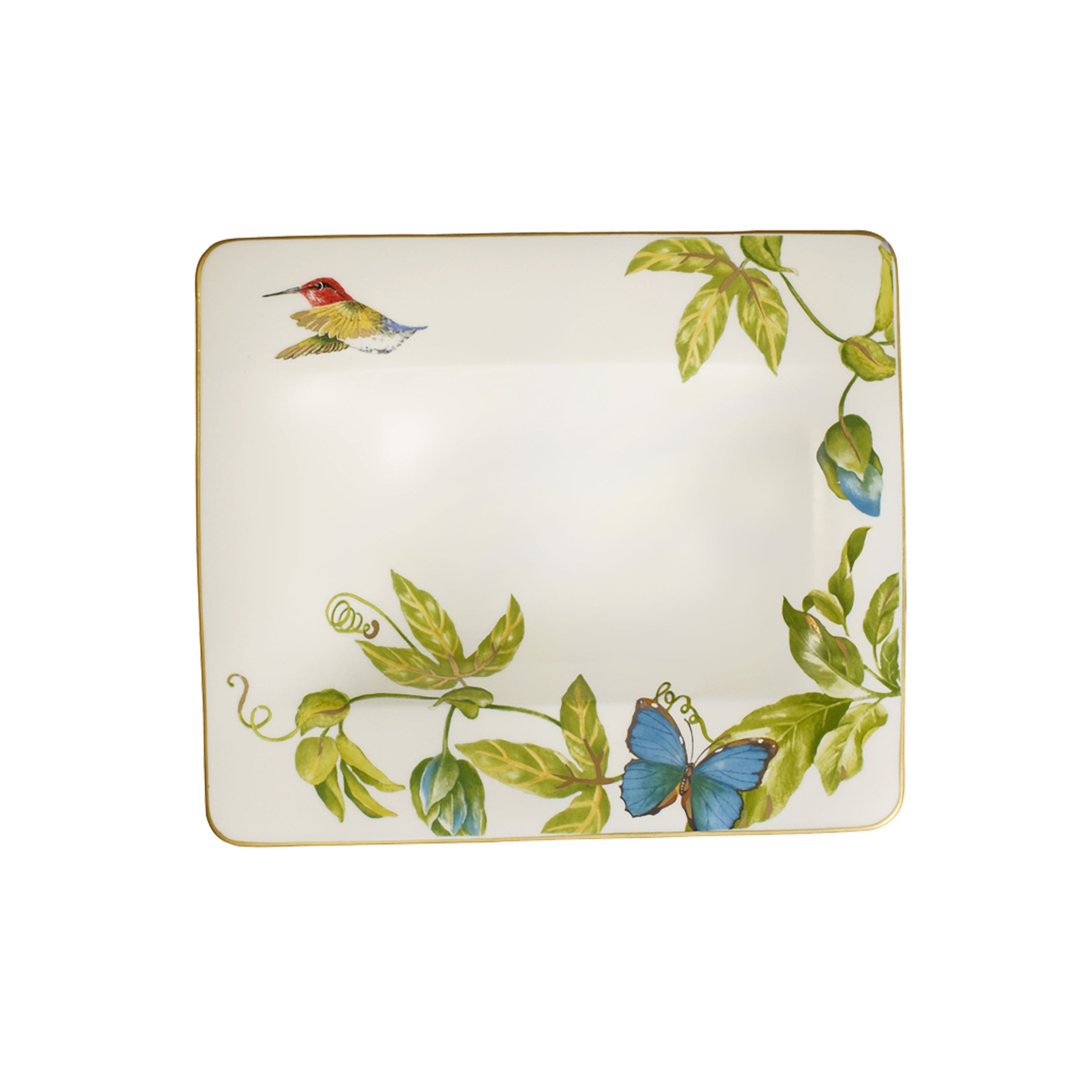 Amazonia Soup bowl Multi-colored, 9.4'' x 8'', Premium Bone Porcelain