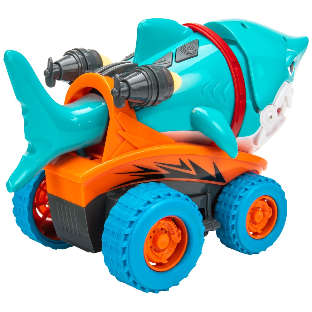 Super Wheelz Chomp & Cruise Shark mit Licht- und Soundeffekten