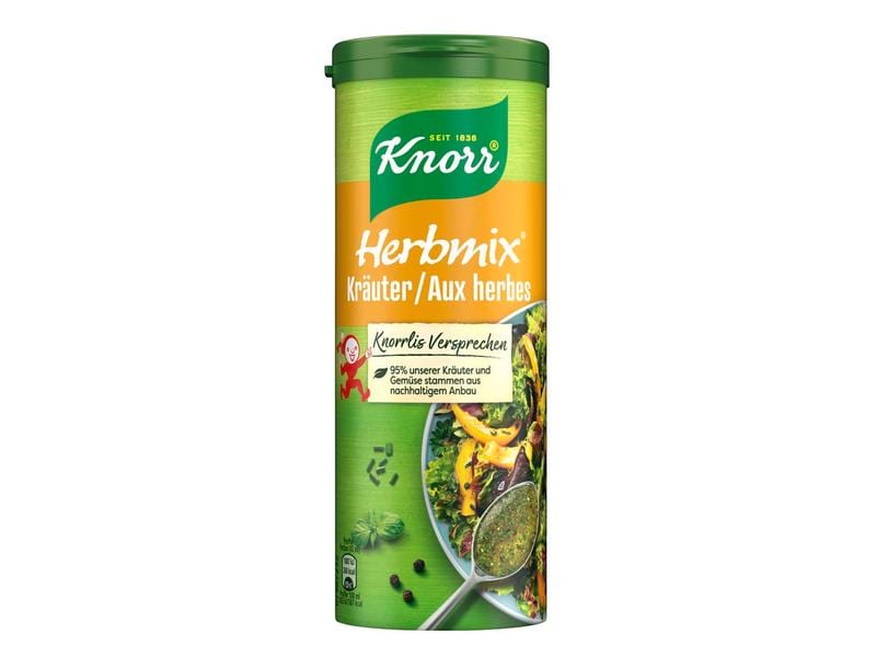 Knorr Gewürz Herbmix Kräuter Salat & Gemüse 50 g Aromatische Würzmischung für feine Salatsaucen