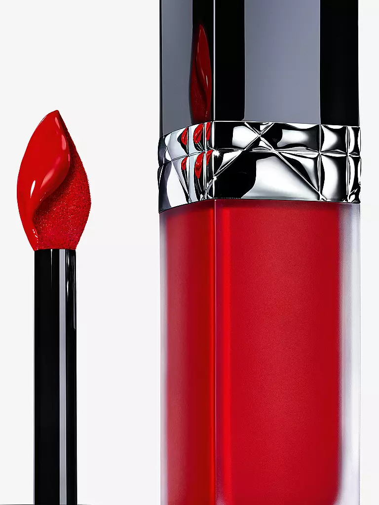 DIOR Lipgloss - Rouge Dior Forever Liquid ( 999 Forever Dior )  rot