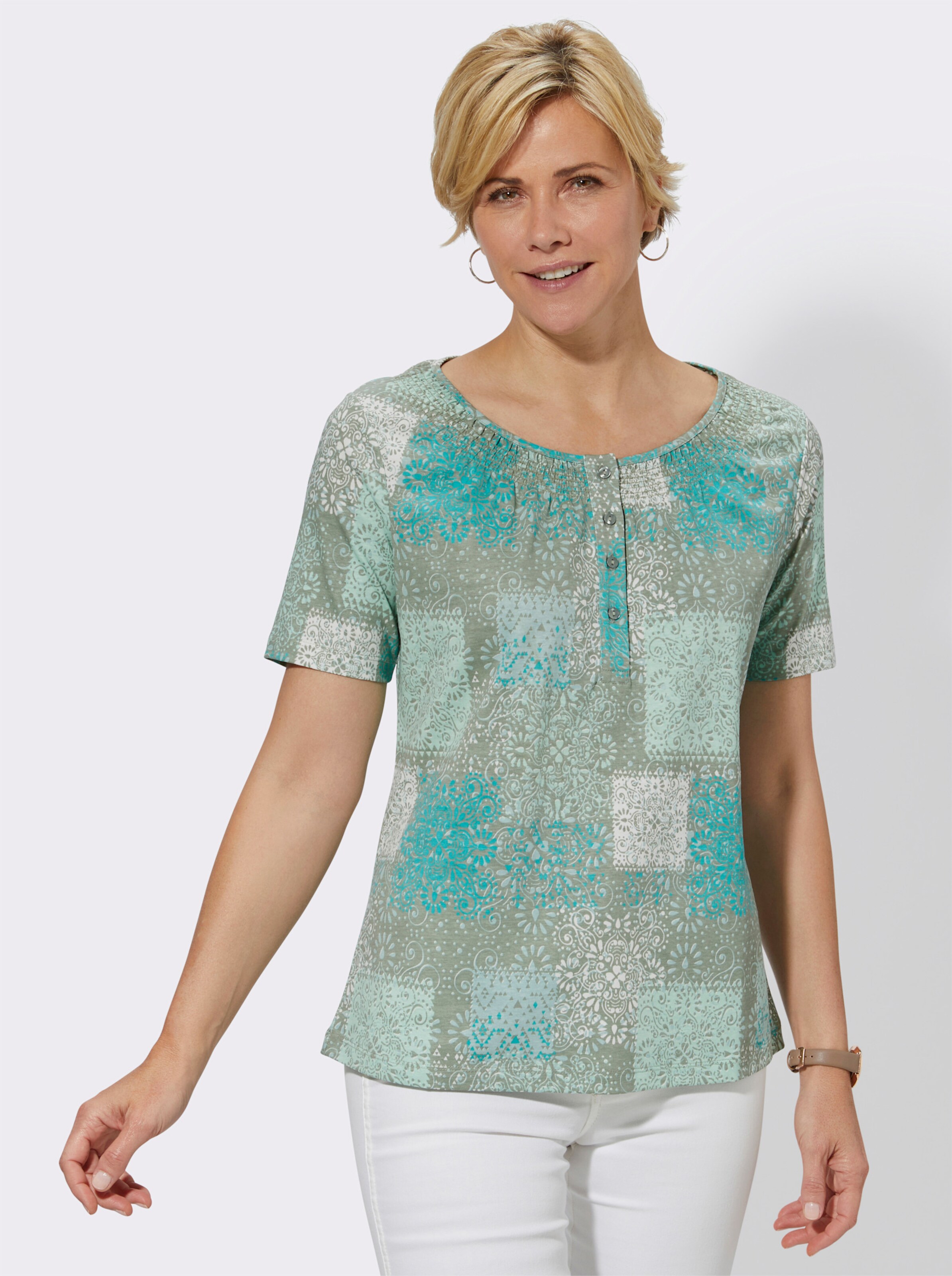 Rundhalsshirt