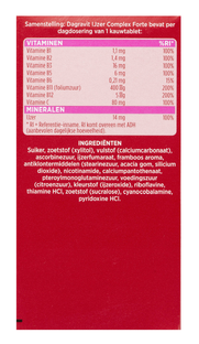 Dagravit IJzer Complex Forte Kauwtabletten 48TB