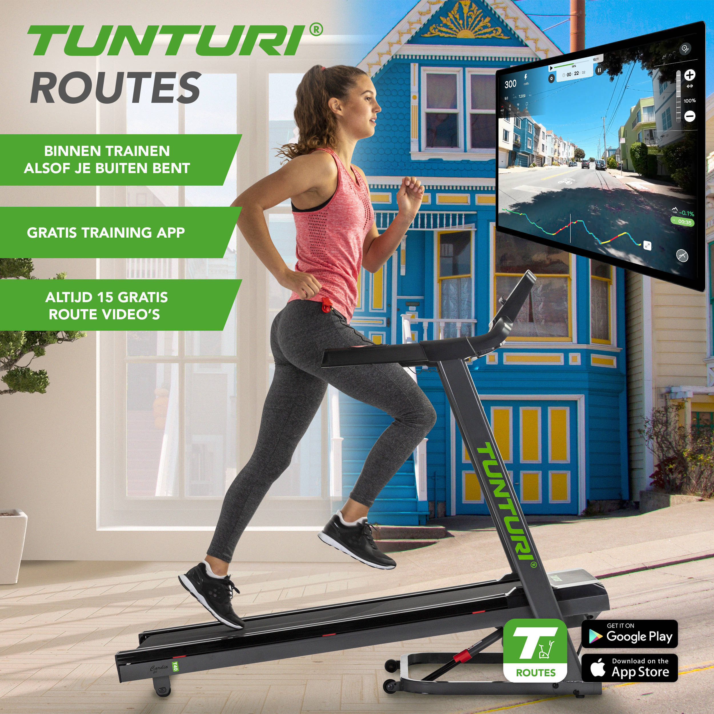 Tunturi loopband Cardio Fit T40