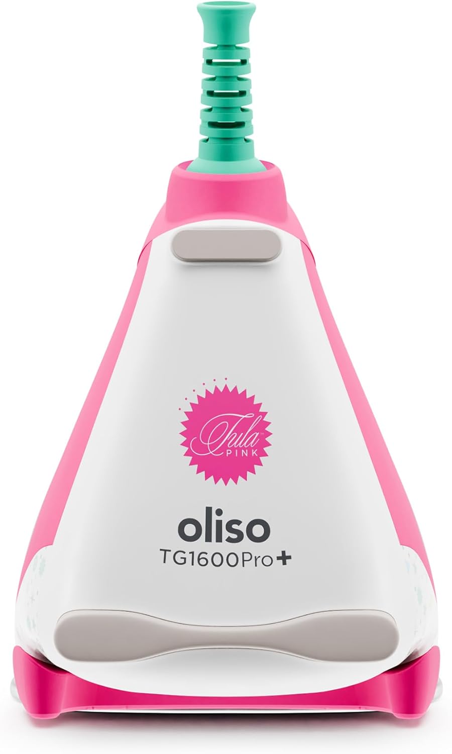 oliso TG1600 Pro Plus SmartIron mit automatischem Lift – zum Bügeln von Kleidung, Nähen, Quilten und Basteln | Diamond Ceramic-Flow-Bügelsohle, Tula Pink