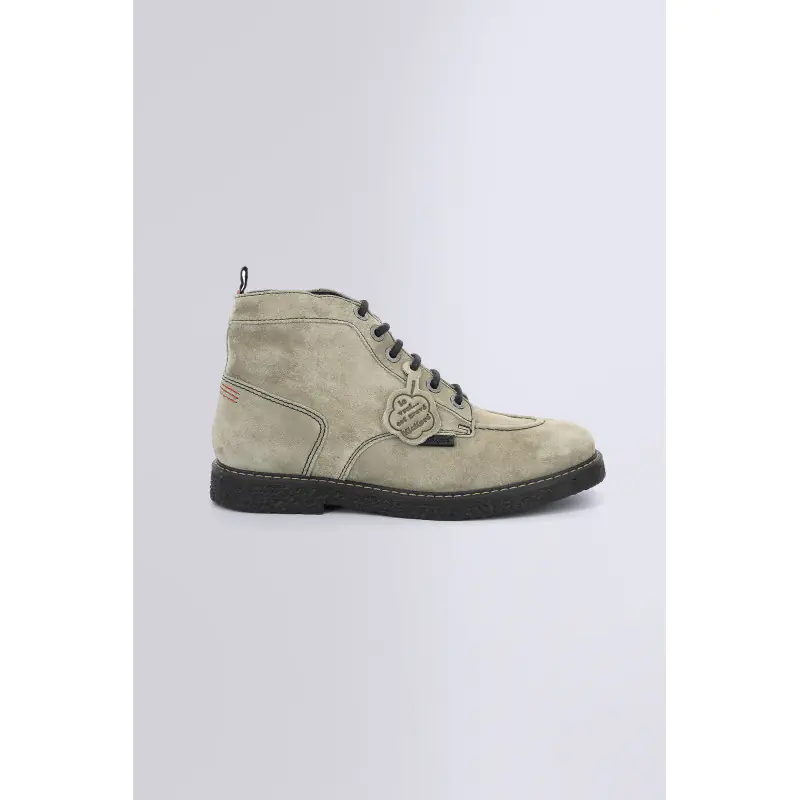 KICK LEGENDARY BEIGE BOTTINES Cuir Homme